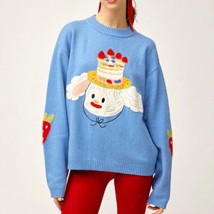 New Kina and Tam Marino Wool THE CAKE HOPPER SWEATER